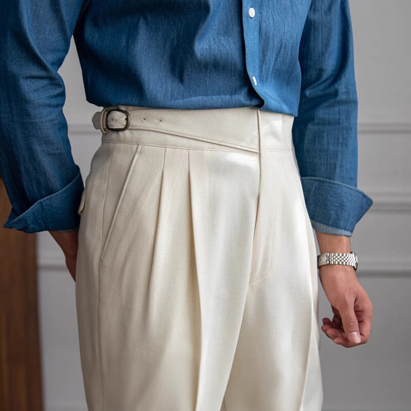 Bergamo | Pleated Pants