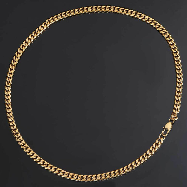 Cuban Chain (Gold) 4mm