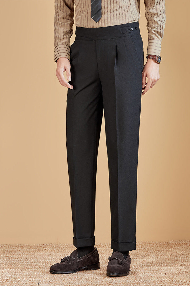 Salerno | Classic High-Waist Pants