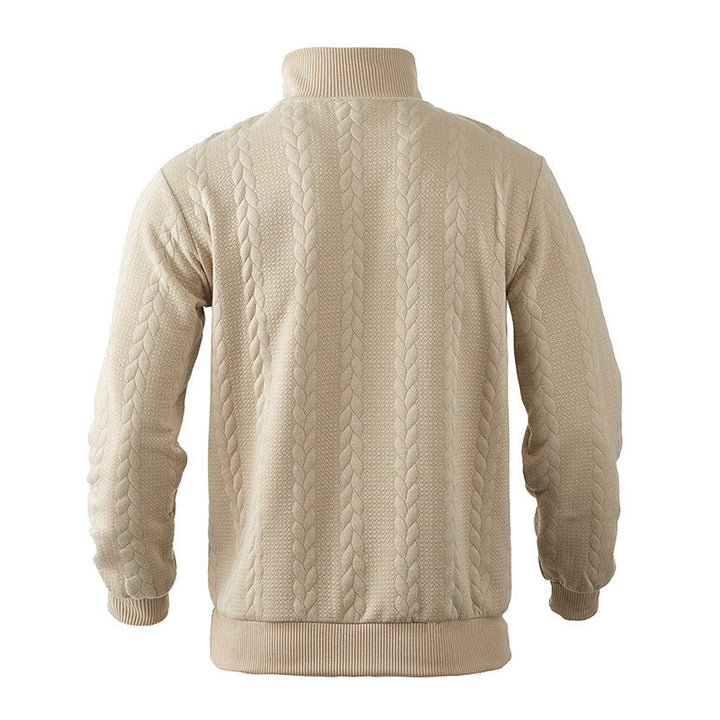 Victor | Vintage-Inspired Zip Sweater