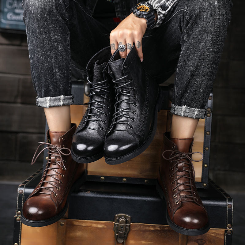 Camden | Leather Boots