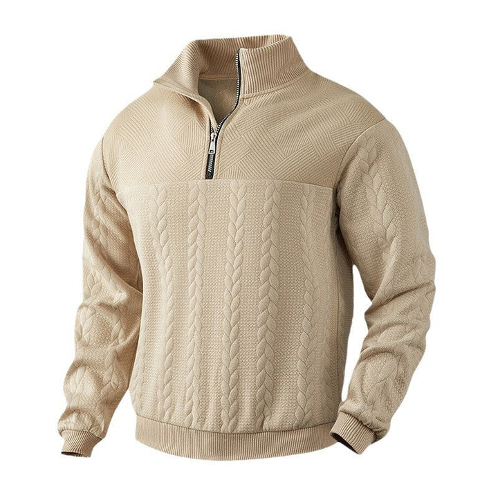 Victor | Vintage-Inspired Zip Sweater