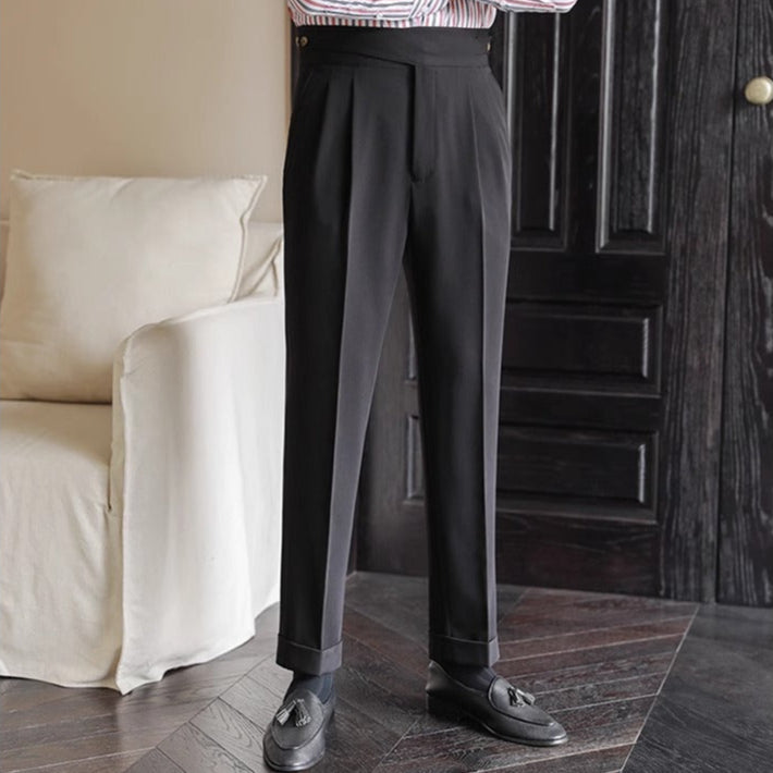 Grosseto | Classic Pleated Pants