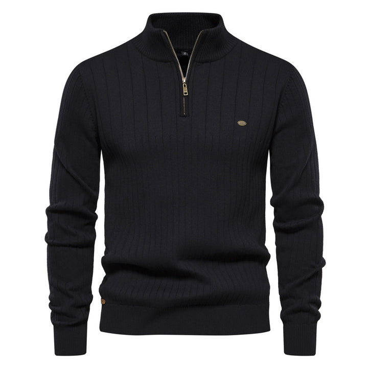 Sebastian | Half-Zip Knit Pullover