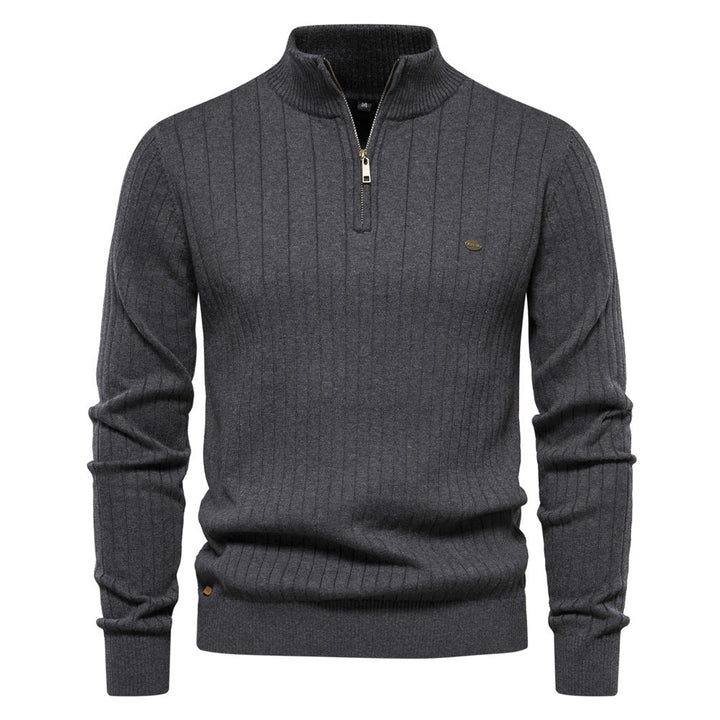 Sebastian | Half-Zip Knit Pullover