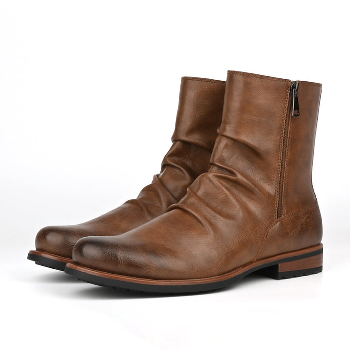 Levi | Leather Boots