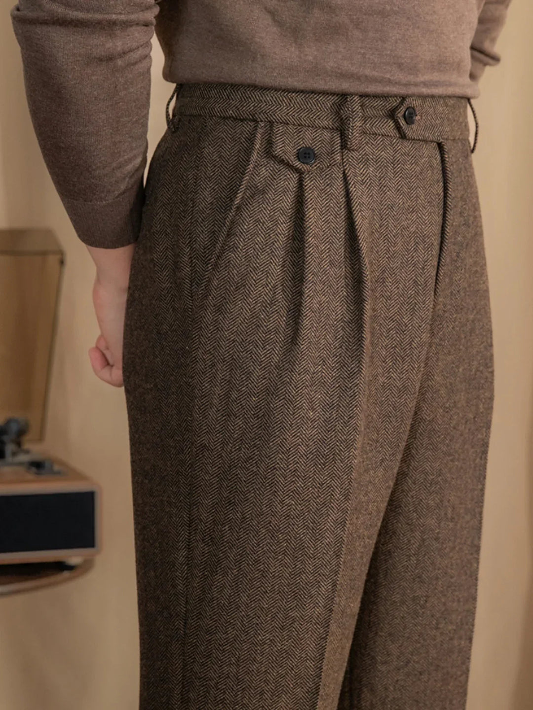 Romano | Elegant Wool Trousers