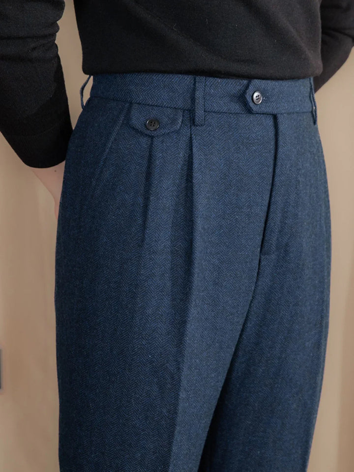 Romano | Elegant Wool Trousers