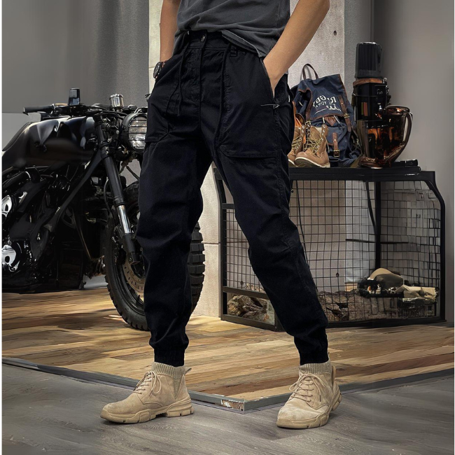 Hedwig | Elastic Cargo Pants