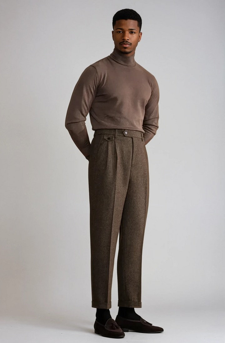 Romano | Elegant Wool Trousers