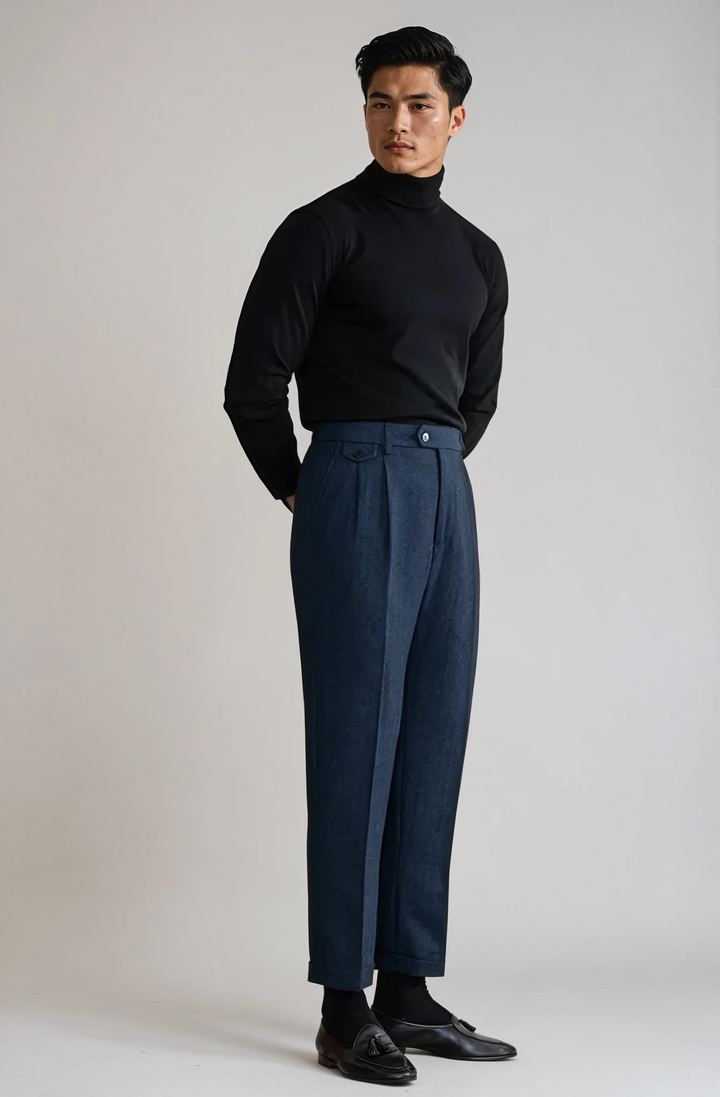 Romano | Elegant Wool Trousers