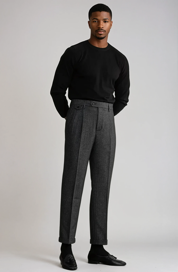 Romano | Elegant Wool Trousers