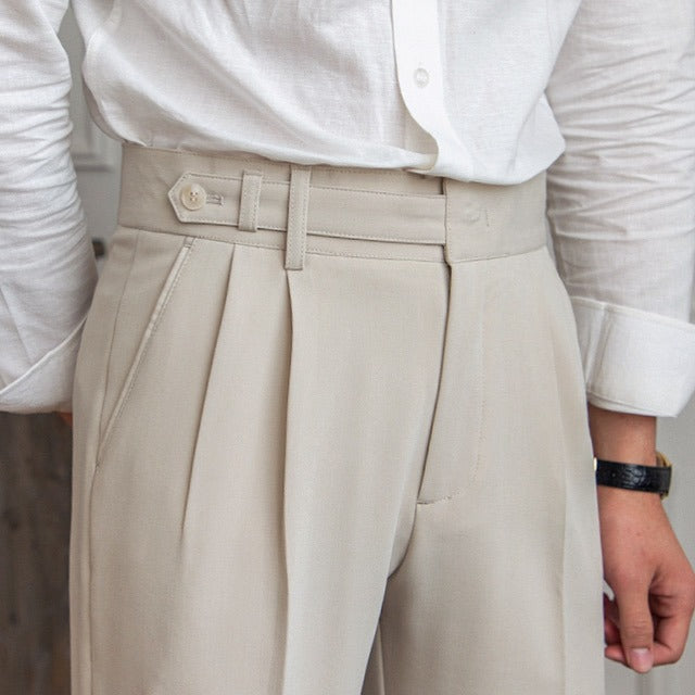 Bernhard | Premium Pleated Pants