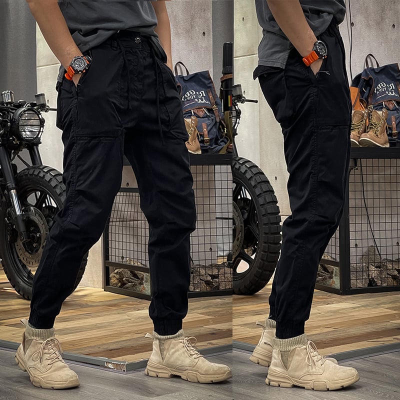 Hedwig | Elastic Cargo Pants