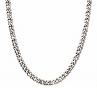 Cuban Chain (Silver) 8mm