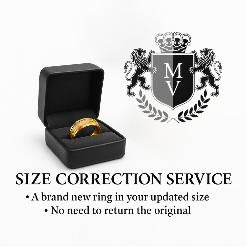 Engraved Ring Size Replacement Service